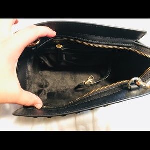 Michael Michael Kors studded black handbag